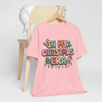 Festive Christmas Tee, Holiday Shirt, Unisex Christmas T-Shirt, Gift for Him/Her, Cozy Christmas Apparel, Merry and Bright Top