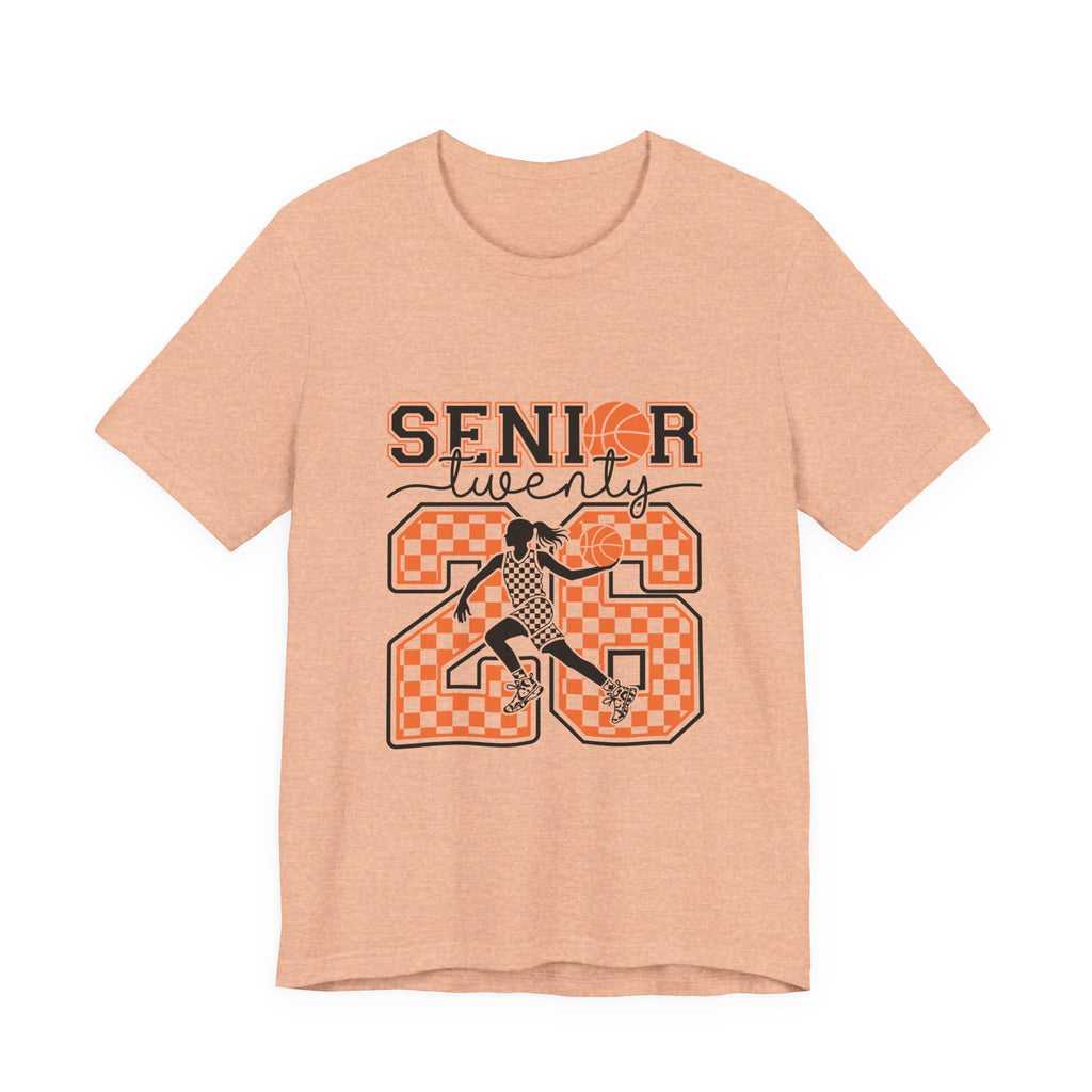 Senior Basketball Jersey Tee - Class of 2023 Unisex Graduation T-Shirt