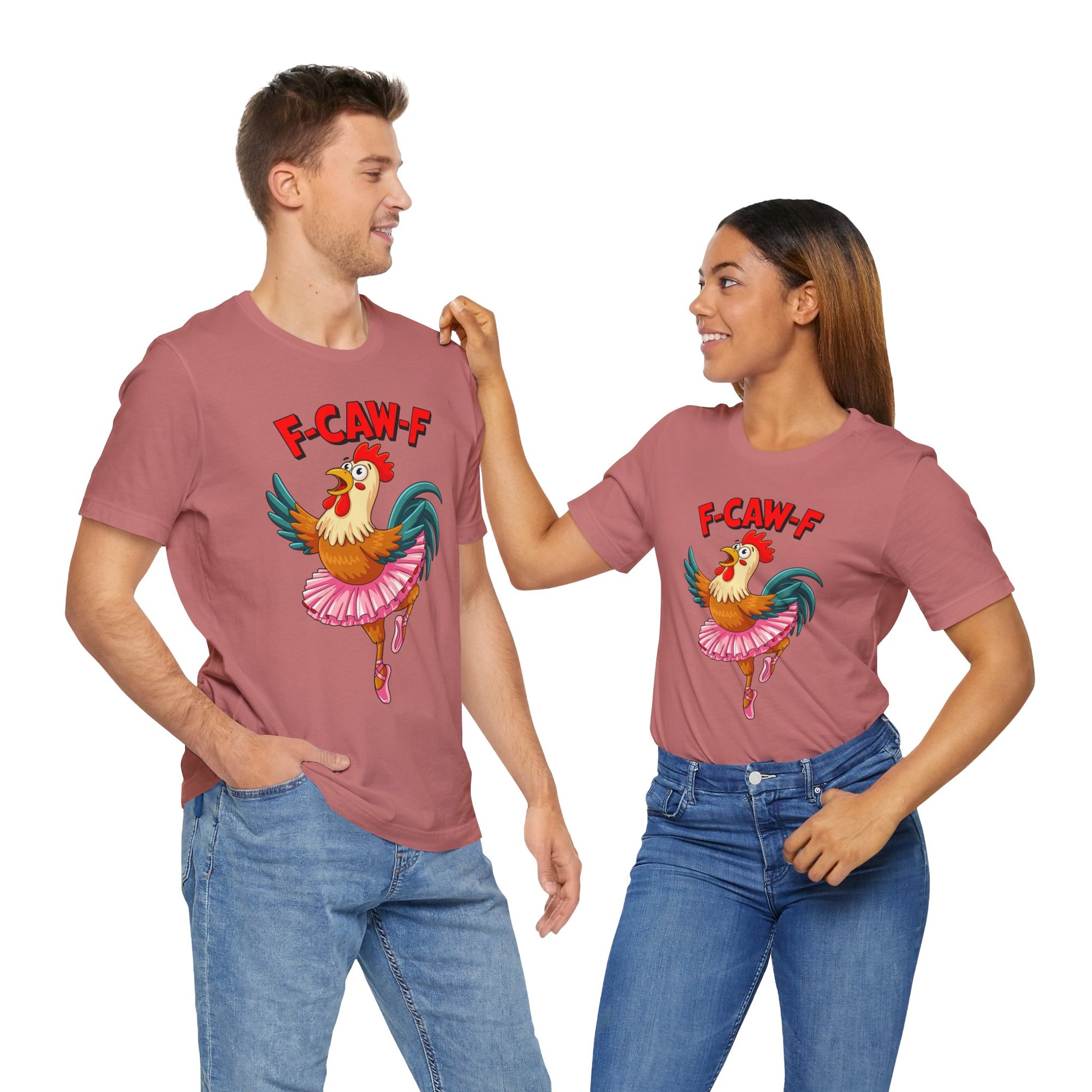 F-CAW-F Ballerina Rooster Tee