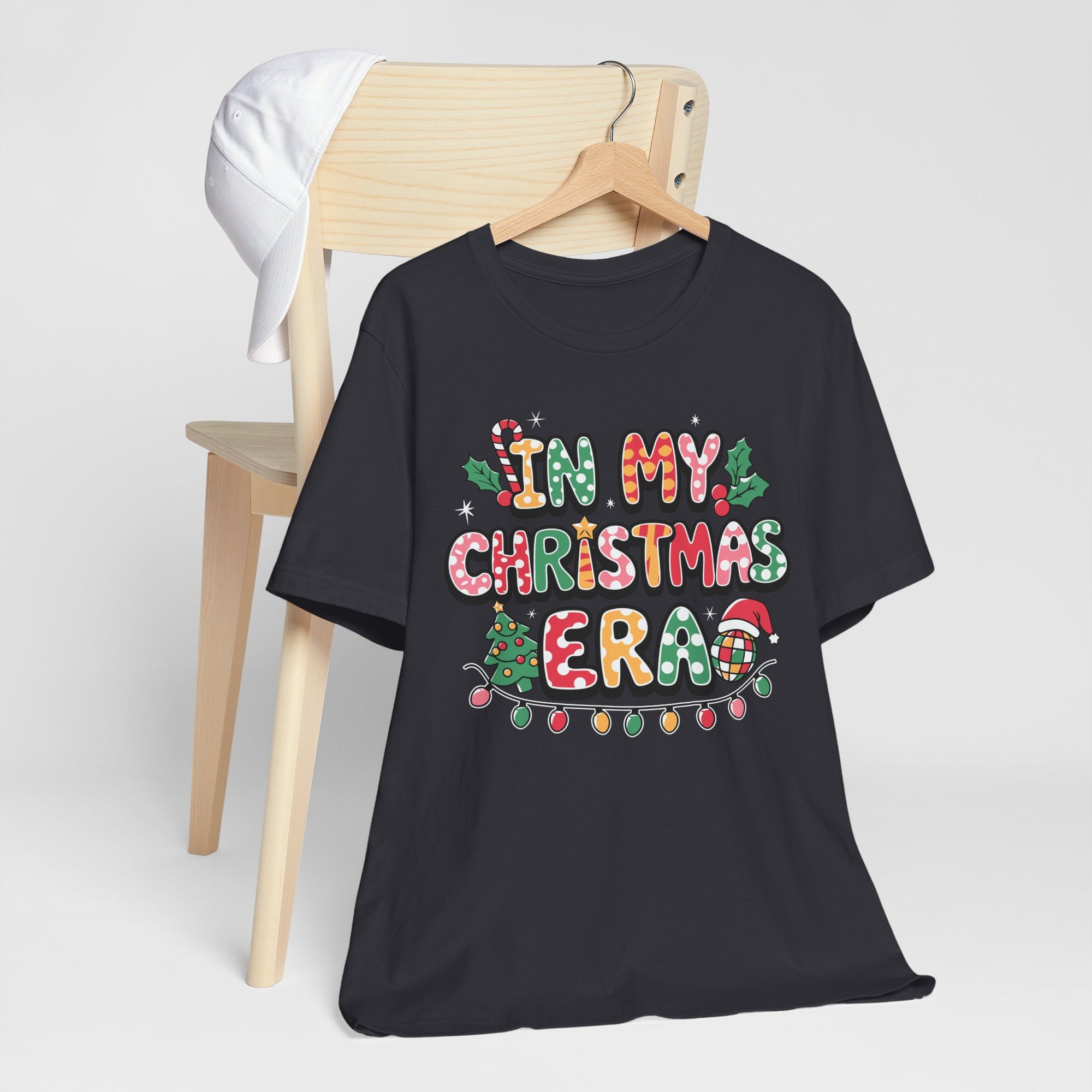 Festive Christmas Tee, Holiday Shirt, Unisex Christmas T-Shirt, Gift for Him/Her, Cozy Christmas Apparel, Merry and Bright Top