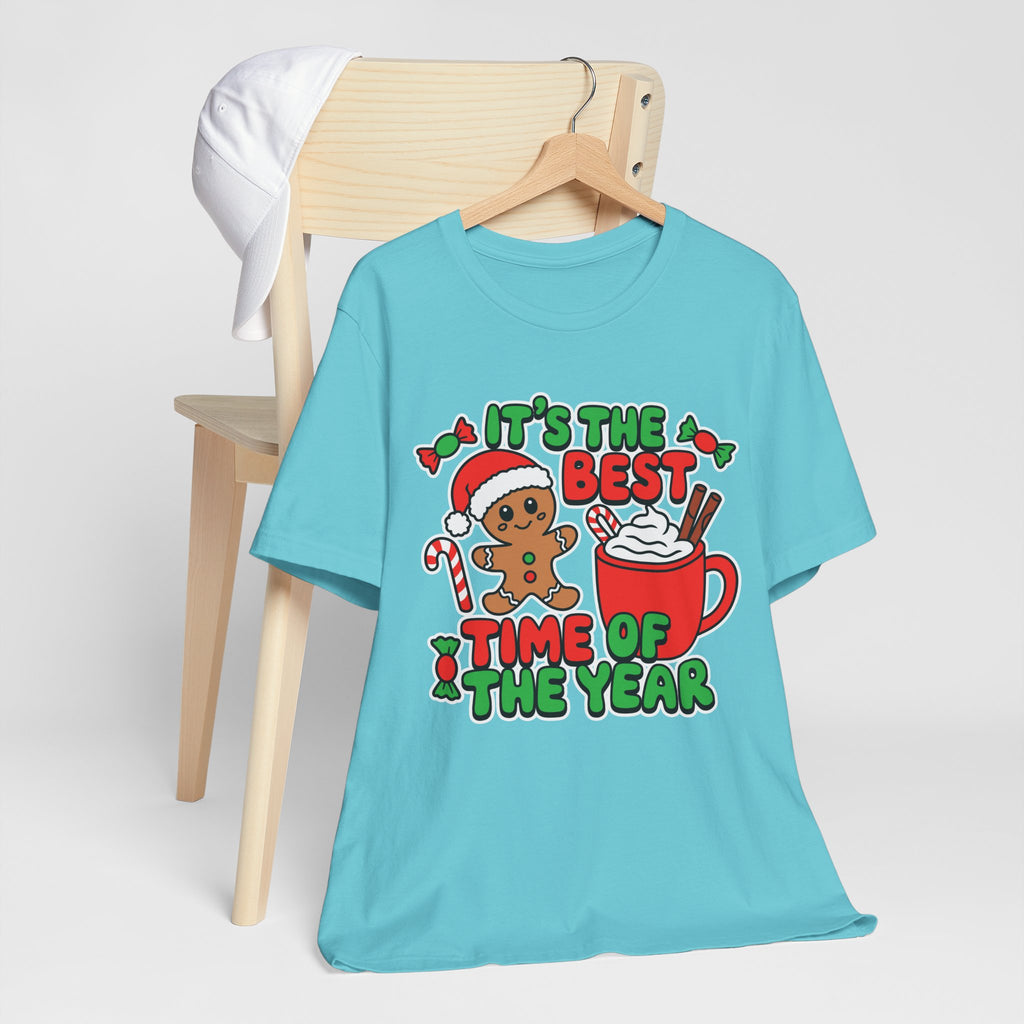 Holiday Cheer Tee - Unisex Jersey Short Sleeve Tee, Christmas Winter Celebration Shirt
