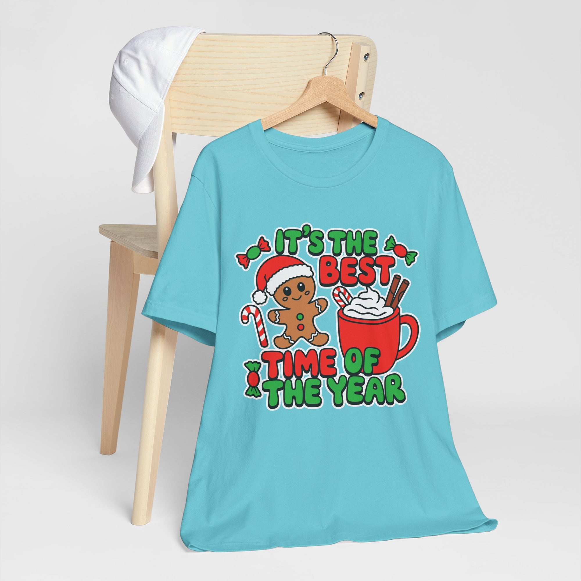 Holiday Cheer Tee - Unisex Jersey Short Sleeve Tee, Christmas Winter Celebration Shirt