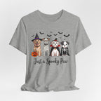 Dog Tee - Just a Spooky Paw, Unisex Halloween Pet Lover Gift, Dog Mom Shirt