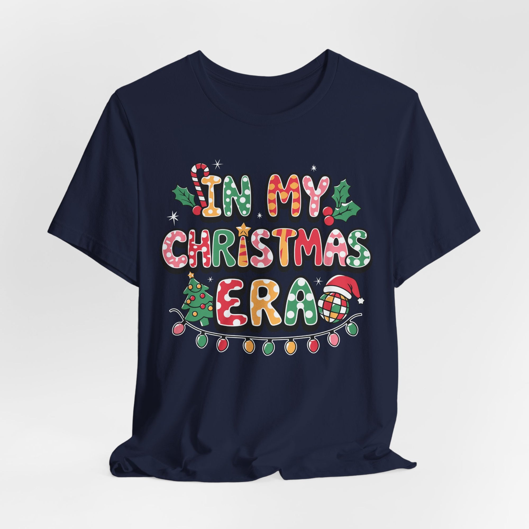 Festive Christmas Tee, Holiday Shirt, Unisex Christmas T-Shirt, Gift for Him/Her, Cozy Christmas Apparel, Merry and Bright Top