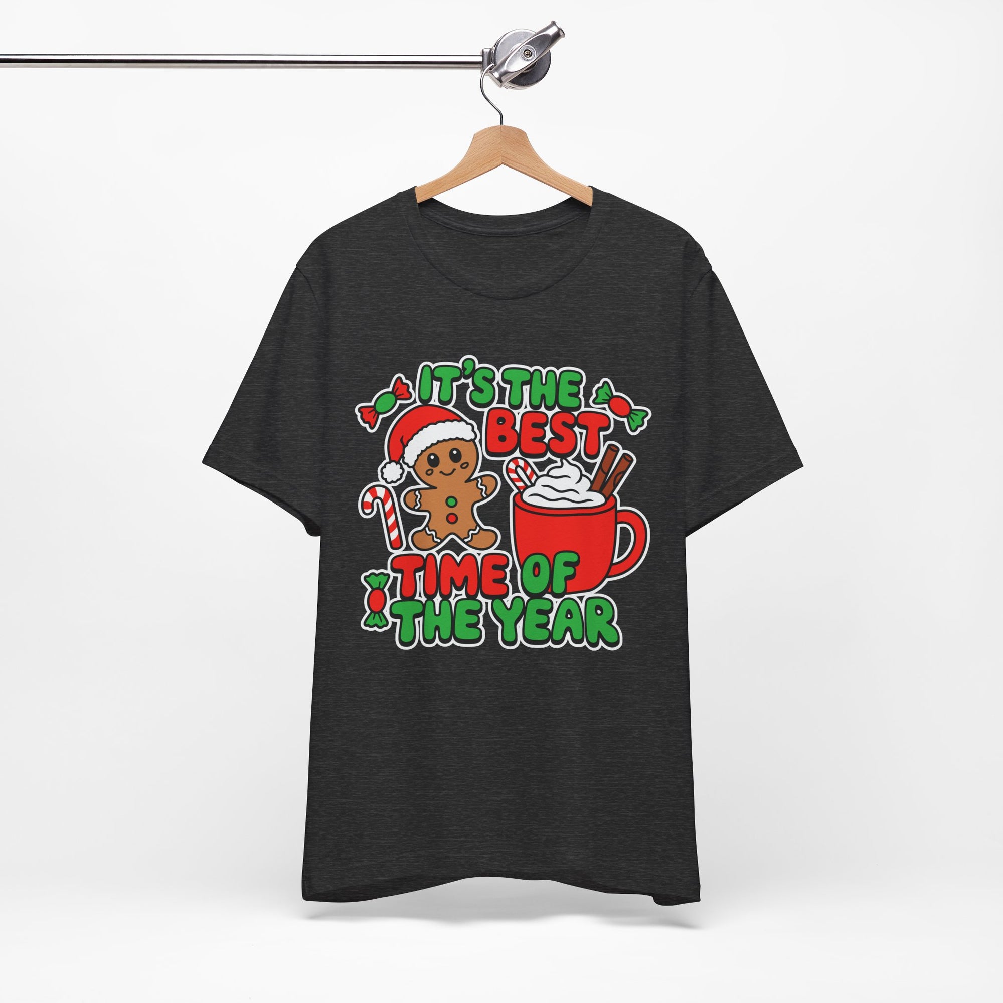 Holiday Cheer Tee - Unisex Jersey Short Sleeve Tee, Christmas Winter Celebration Shirt