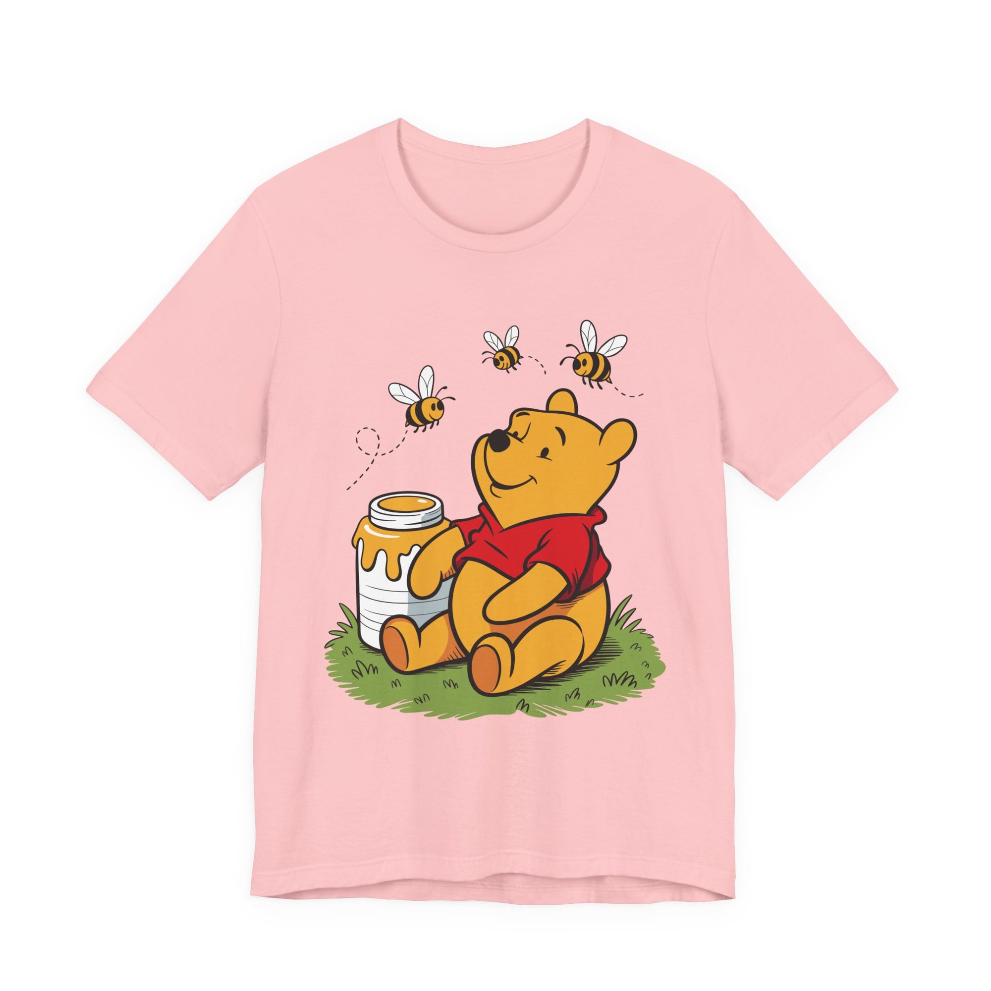 Cute Honey Bear Graphic Cozy Bee Lovers Unisex Shirt