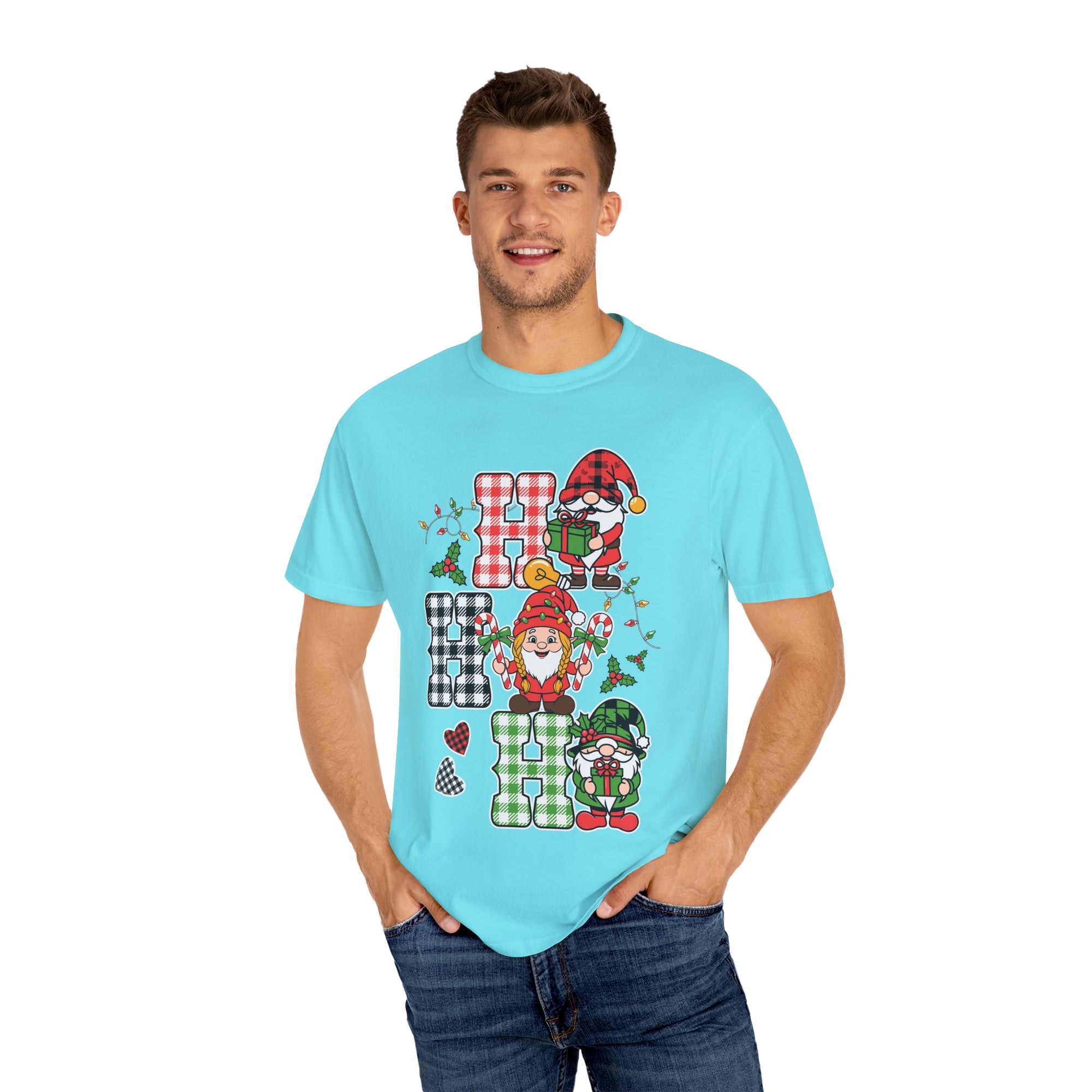 Holiday Fun Santa T-Shirt, Unisex Christmas Tee