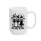 Spooky Halloween Ceramic Mug - Witchcraft Lovers, Fall Decor, Gift Idea