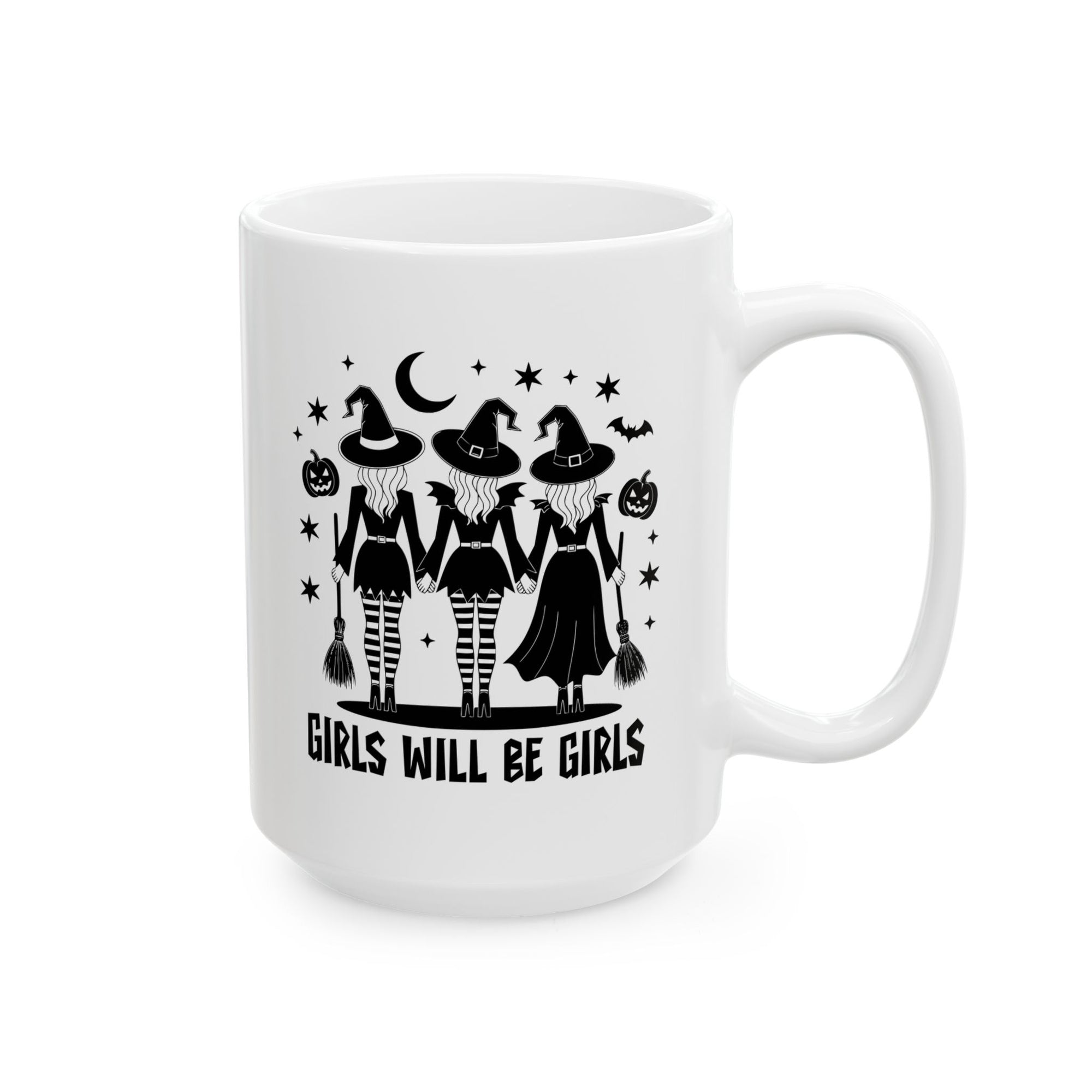 Spooky Halloween Ceramic Mug - Witchcraft Lovers, Fall Decor, Gift Idea