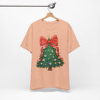 Christmas Tree Graphic Tee, Festive T-Shirt, Holiday Apparel, Unisex Christmas Shirt, Gift for Christmas Lovers, Seasonal Outfit