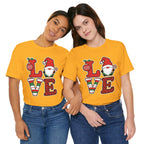 Christmas LOVE T-Shirt / Santa Gnome Holiday Graphic Tee