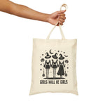 Halloween Girls Tote Bag - Perfect for Trick-or-Treating, Everyday Use, Gift for Friends