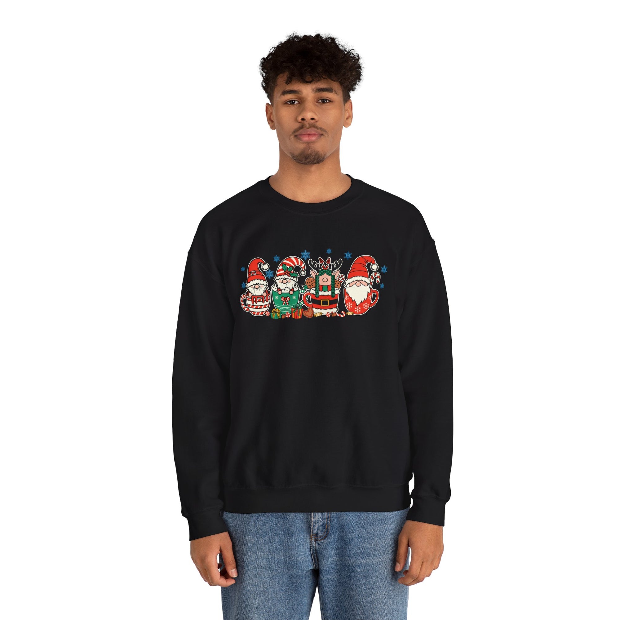 Festive Santa Crewneck Sweatshirt