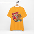 Gingerbread Skateboard Tee, Funny Holiday T-Shirt, Unisex Christmas Gift