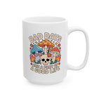 Ceramic Mug with Whimsical Design, Perfect for Coffee Lovers