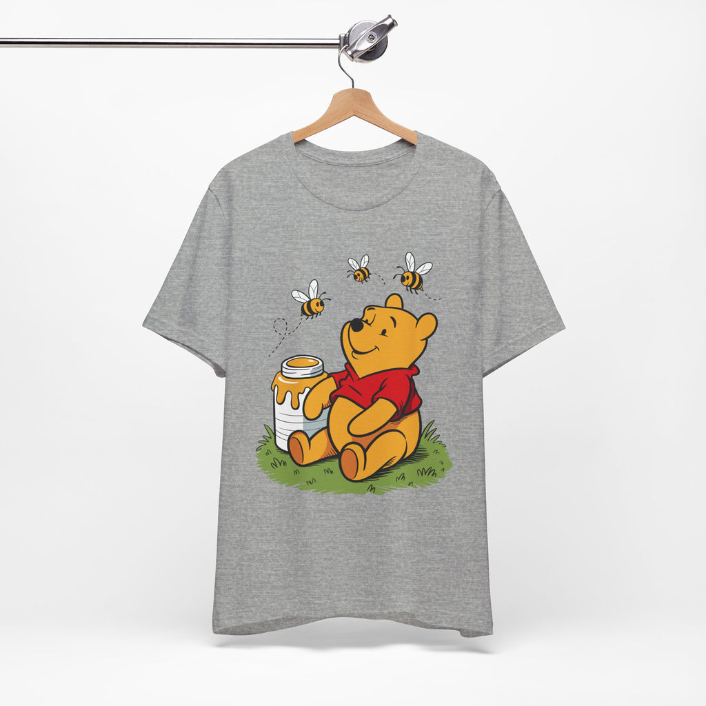 Cute Honey Bear Graphic Cozy Bee Lovers Unisex Shirt