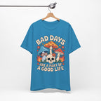 Bad Days Are a Part of a Good Life Retro Mushroom Tee