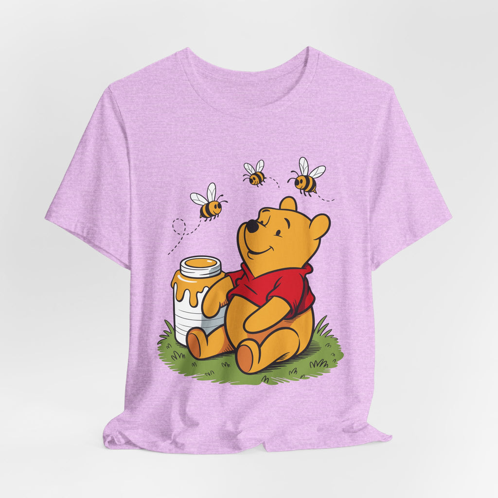 Cute Honey Bear Graphic Cozy Bee Lovers Unisex Shirt