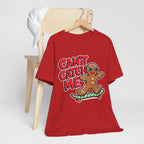 Gingerbread Skateboard Tee, Funny Holiday T-Shirt, Unisex Christmas Gift