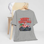 Merry Christmas Monster Truck  Festive Holiday Graphic Shirt