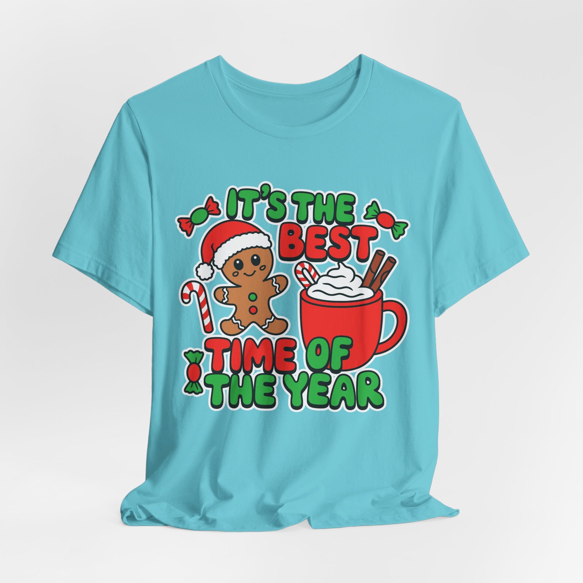 Holiday Cheer Tee - Unisex Jersey Short Sleeve Tee, Christmas Winter Celebration Shirt