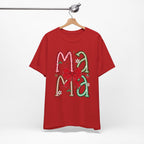 Festive Mama Tee - Holiday T-Shirt, Christmas Gift, Family Gathering, Casual Wear, Mom Shirt