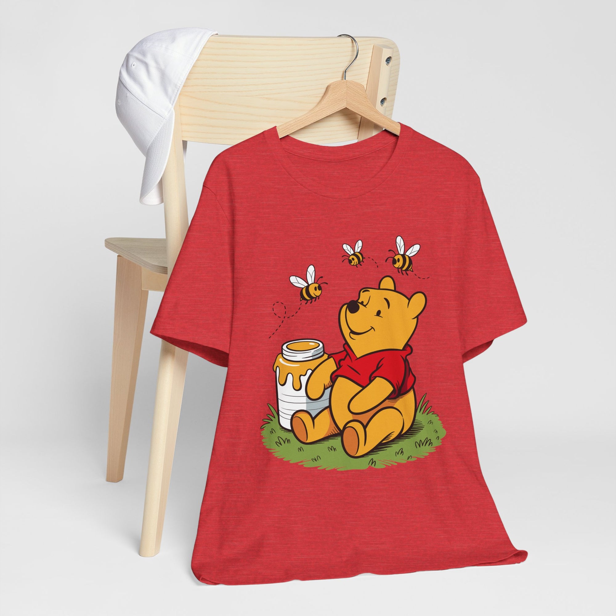 Cute Honey Bear Graphic Cozy Bee Lovers Unisex Shirt