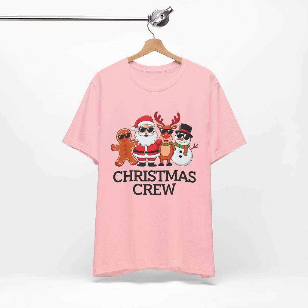 Christmas Crew Short Sleeve Tee - Holiday T-Shirt