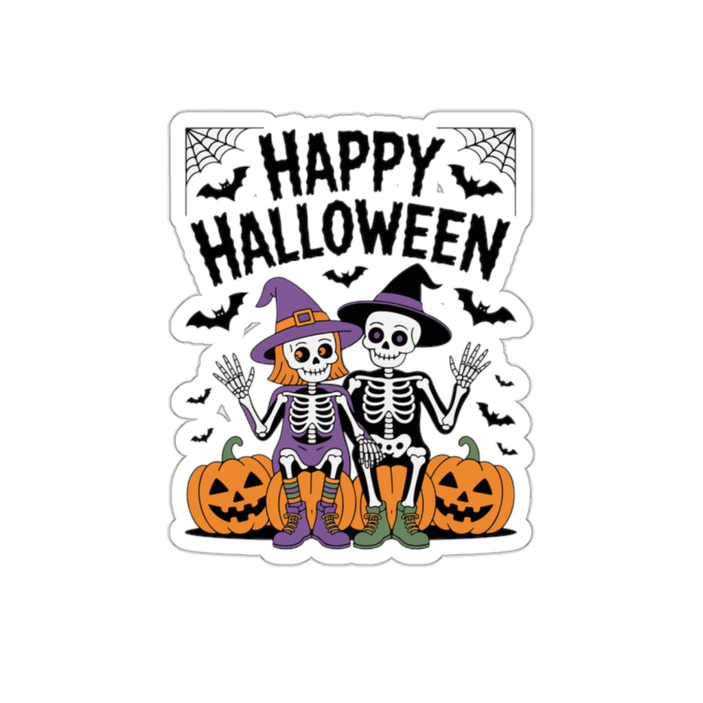 Halloween Die-Cut Stickers - Fun Decorative Stickers for Spooky Celebrations, Halloween Decor, Party Favors, Trick or Treat Supplies