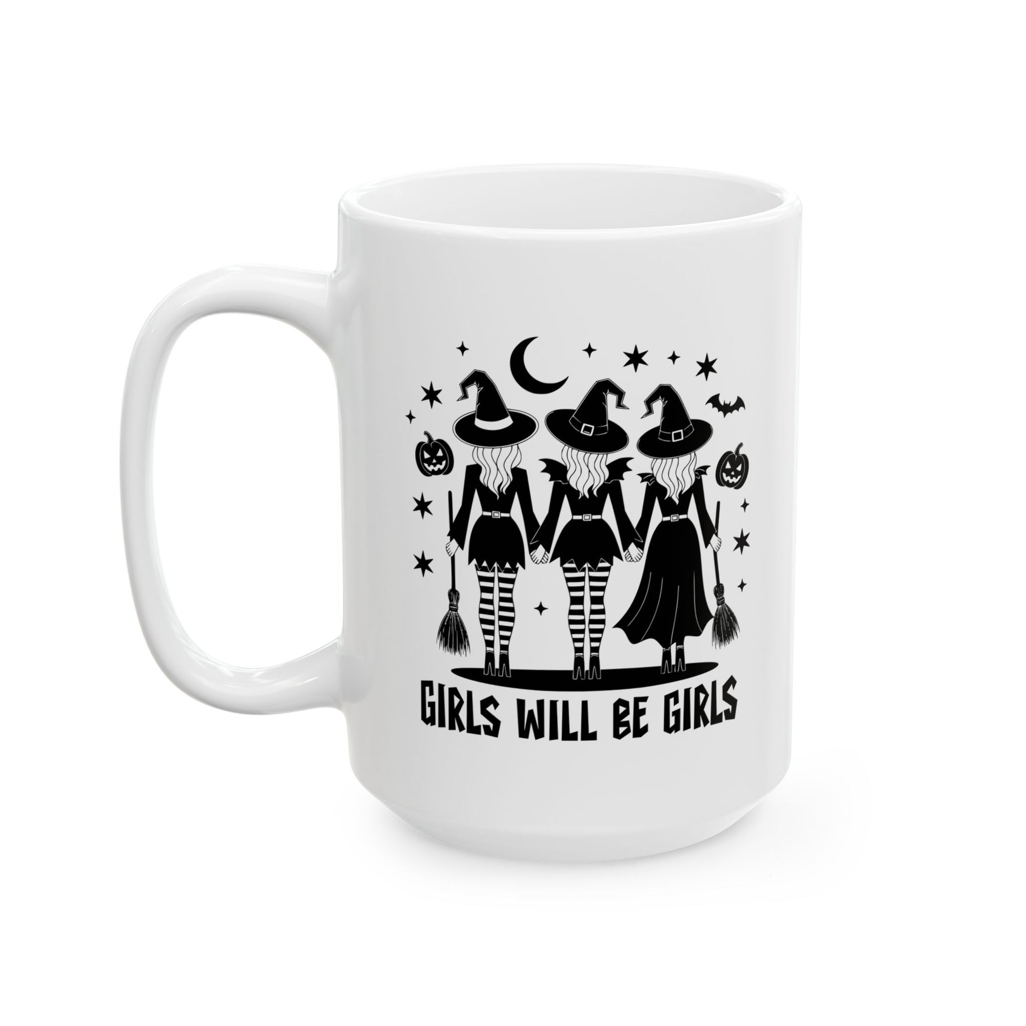 Spooky Halloween Ceramic Mug - Witchcraft Lovers, Fall Decor, Gift Idea