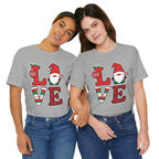 Christmas LOVE T-Shirt / Santa Gnome Holiday Graphic Tee