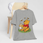 Cute Honey Bear Graphic Cozy Bee Lovers Unisex Shirt