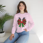 Holiday Reindeer Bow Sweatshirt