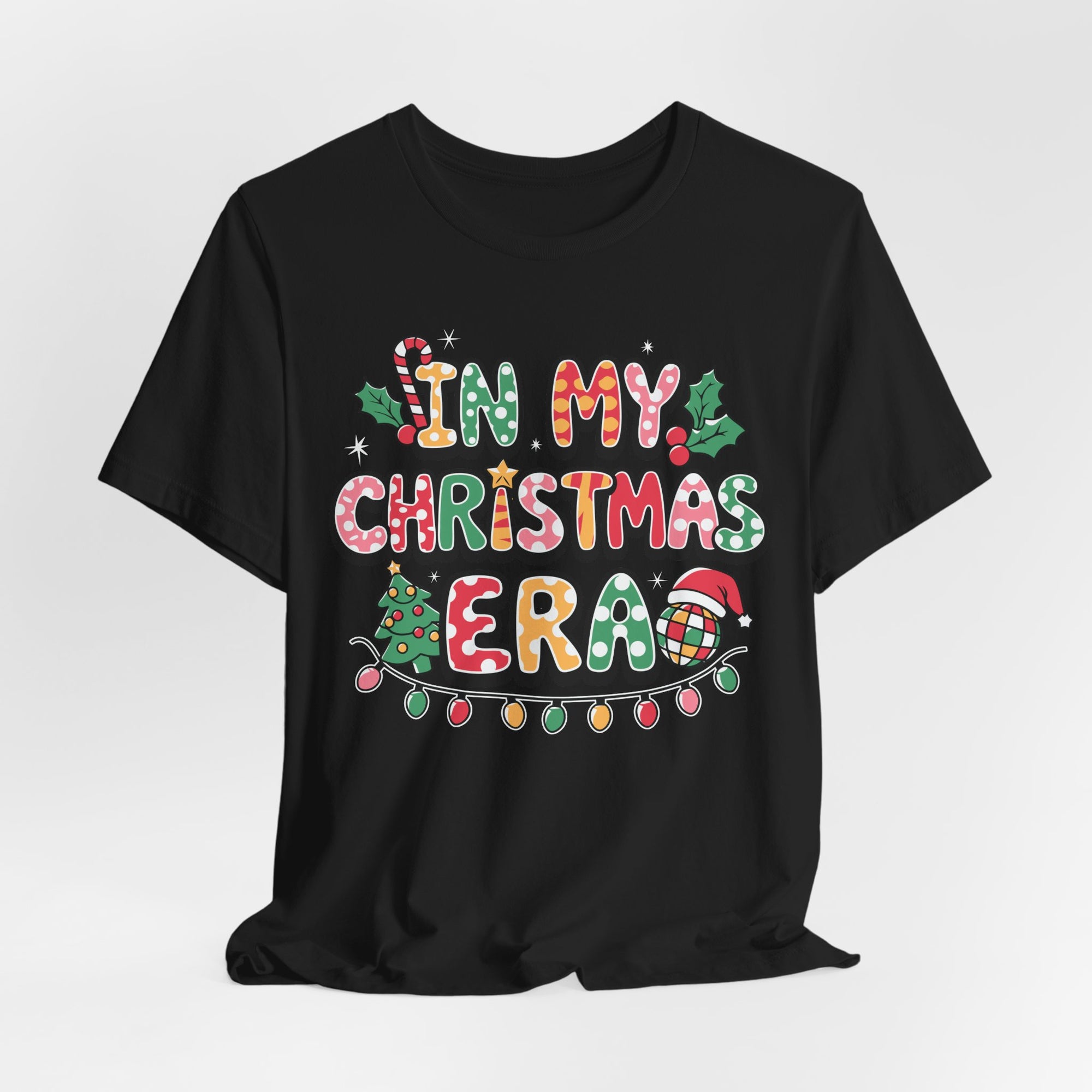 Festive Christmas Tee, Holiday Shirt, Unisex Christmas T-Shirt, Gift for Him/Her, Cozy Christmas Apparel, Merry and Bright Top