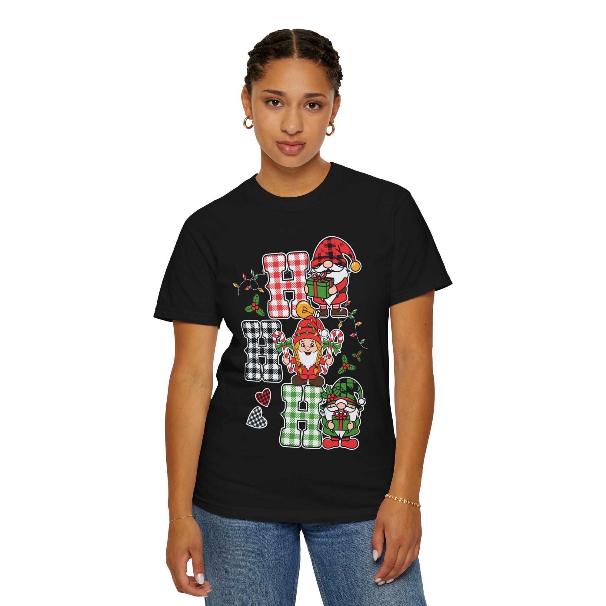 Holiday Fun Santa T-Shirt, Unisex Christmas Tee