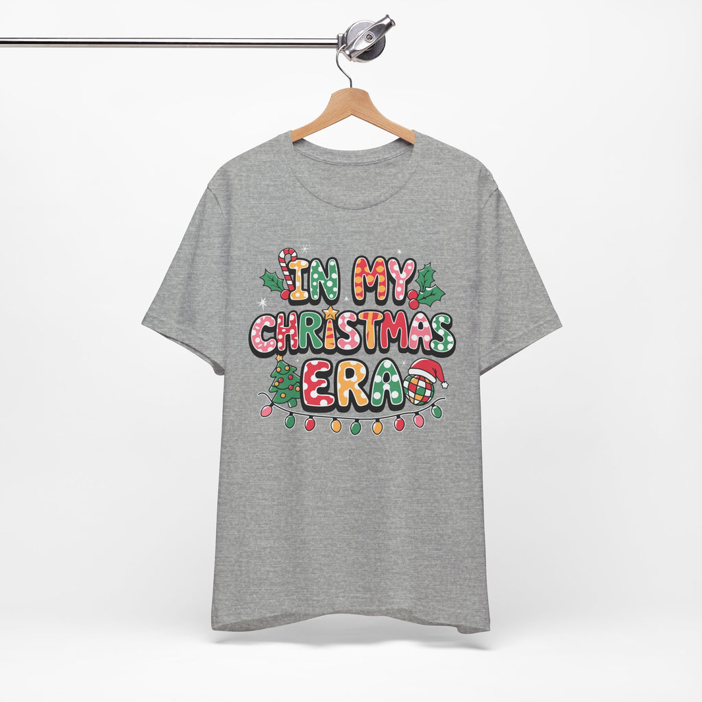 Festive Christmas Tee, Holiday Shirt, Unisex Christmas T-Shirt, Gift for Him/Her, Cozy Christmas Apparel, Merry and Bright Top