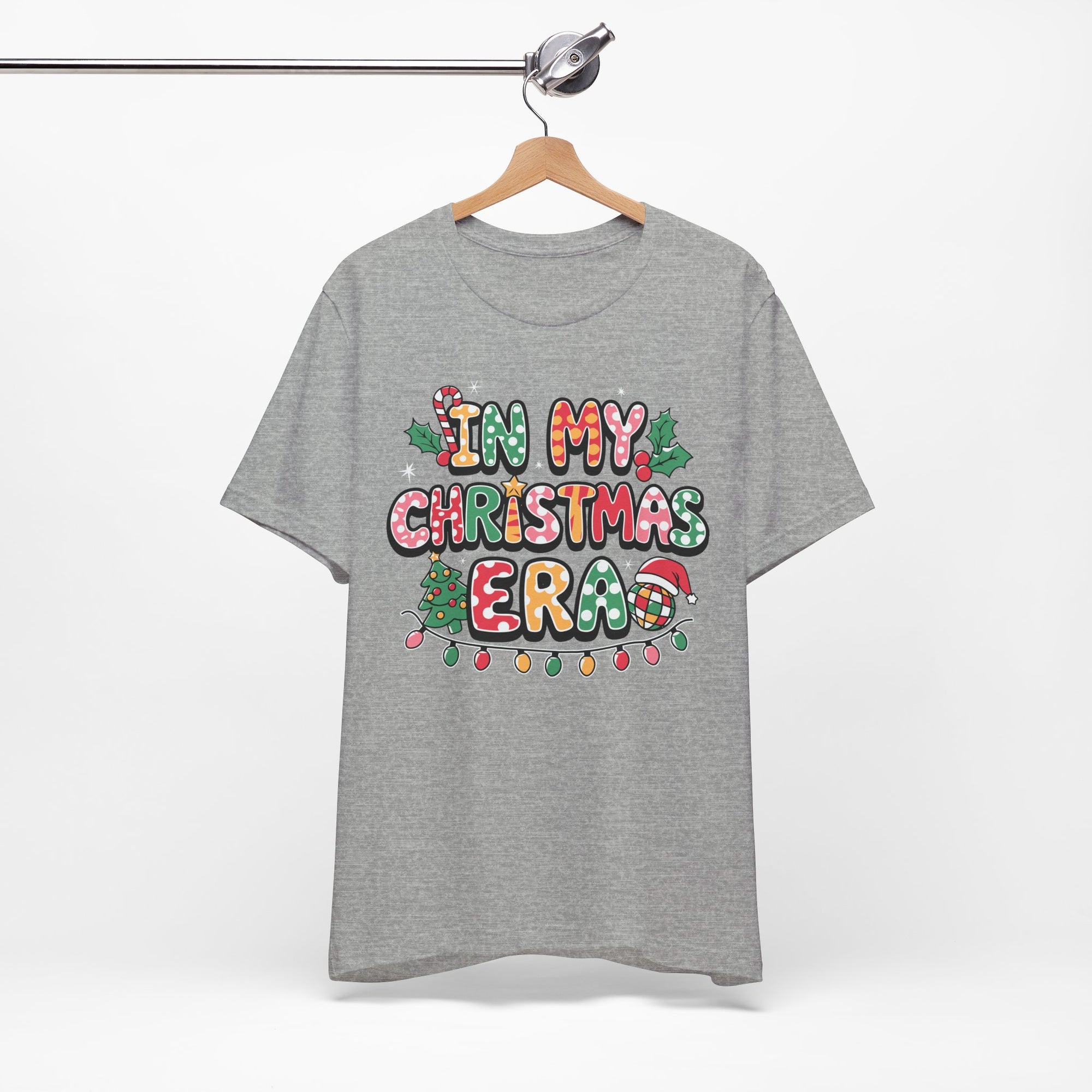 Festive Christmas Tee, Holiday Shirt, Unisex Christmas T-Shirt, Gift for Him/Her, Cozy Christmas Apparel, Merry and Bright Top