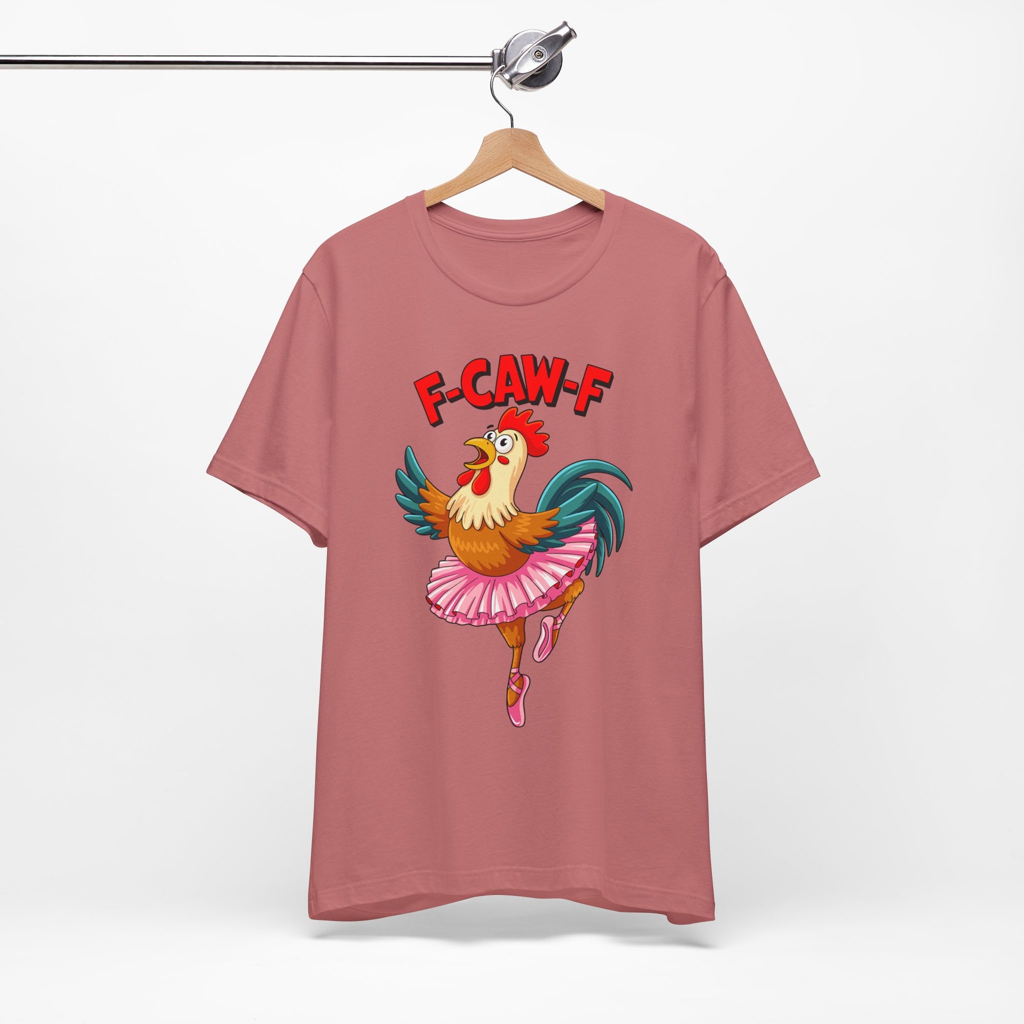 F-CAW-F Ballerina Rooster Tee