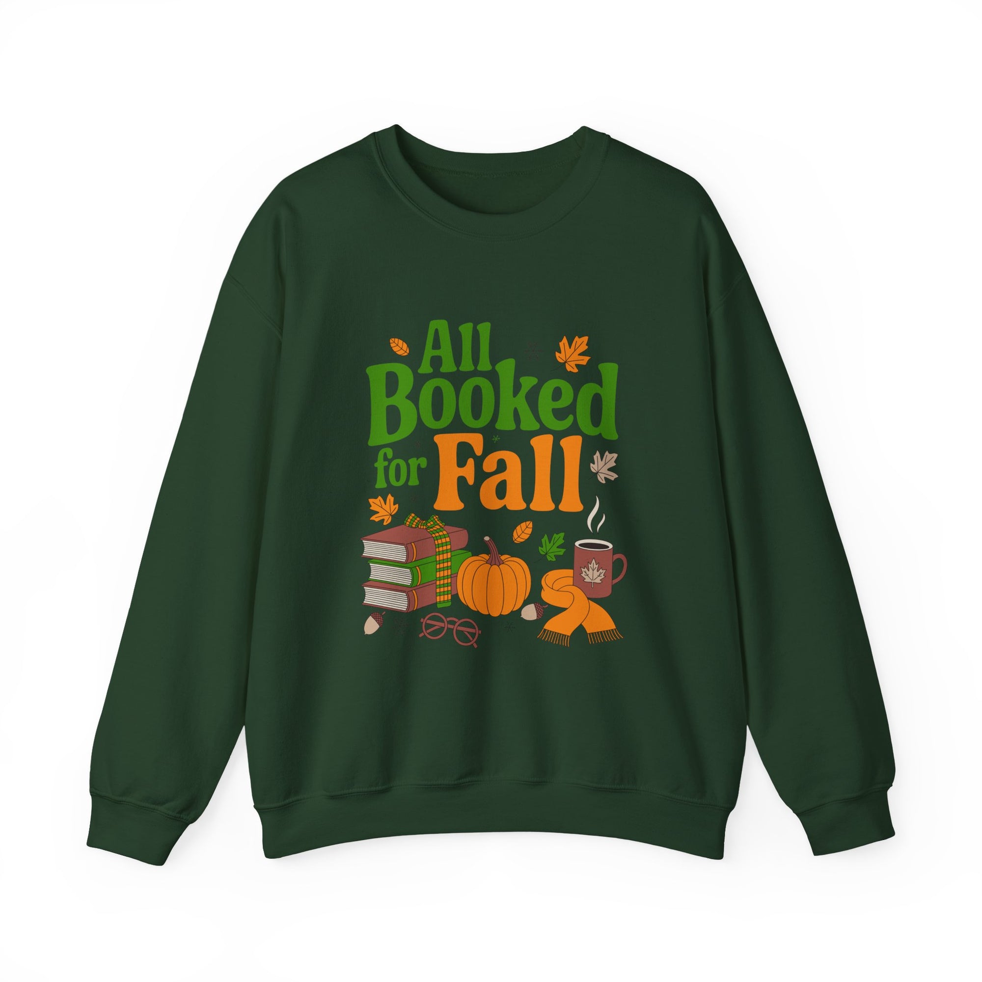 Fall-Themed Cozy Crewneck Sweatshirt