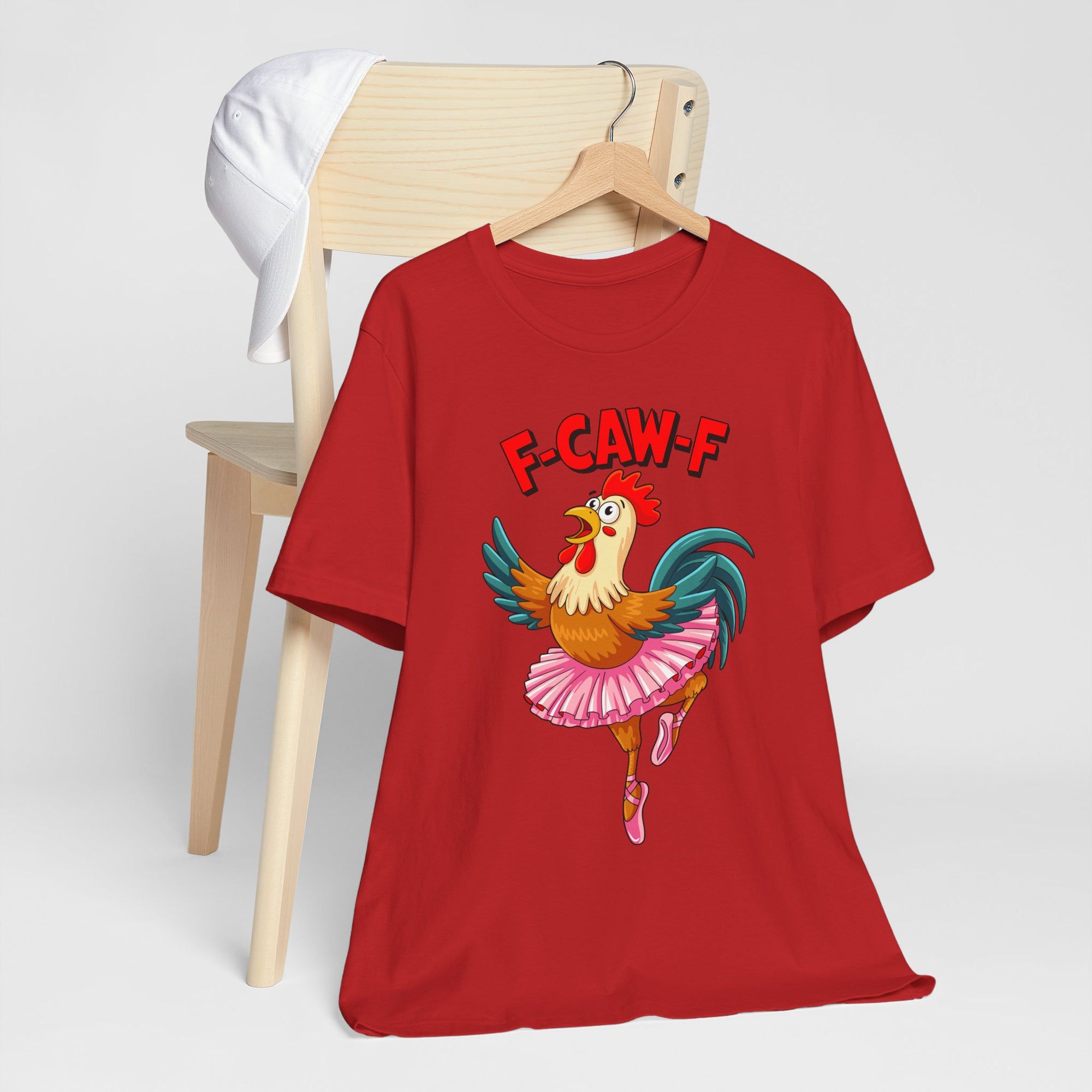 F-CAW-F Ballerina Rooster Tee