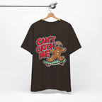 Gingerbread Skateboard Tee, Funny Holiday T-Shirt, Unisex Christmas Gift