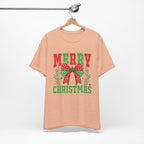 Merry Christmas Unisex Short Sleeve Tee, Holiday Shirt, Christmas Gift, Casual Wear, Family Matching Outfits