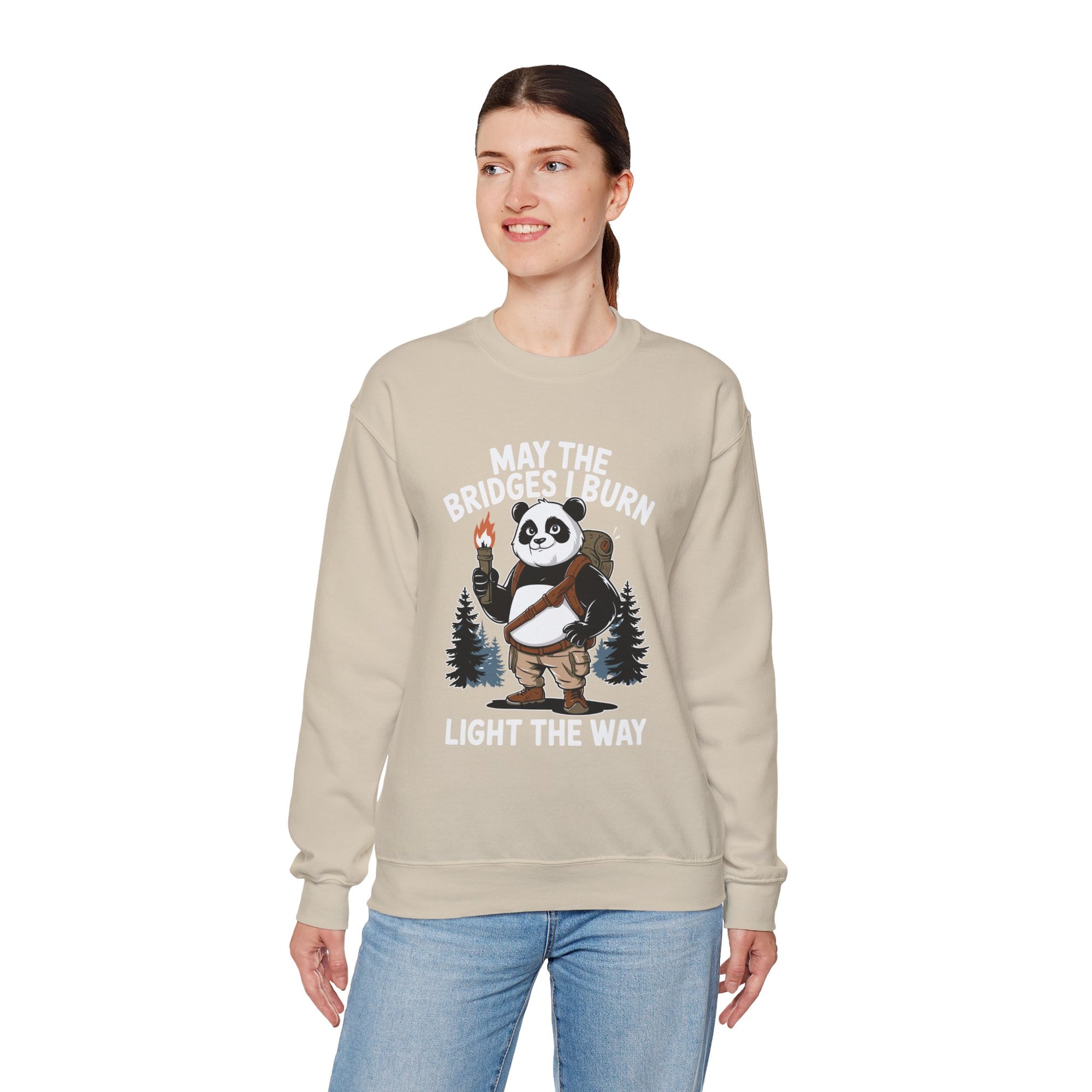 Adventure Panda Crewneck Sweatshirt