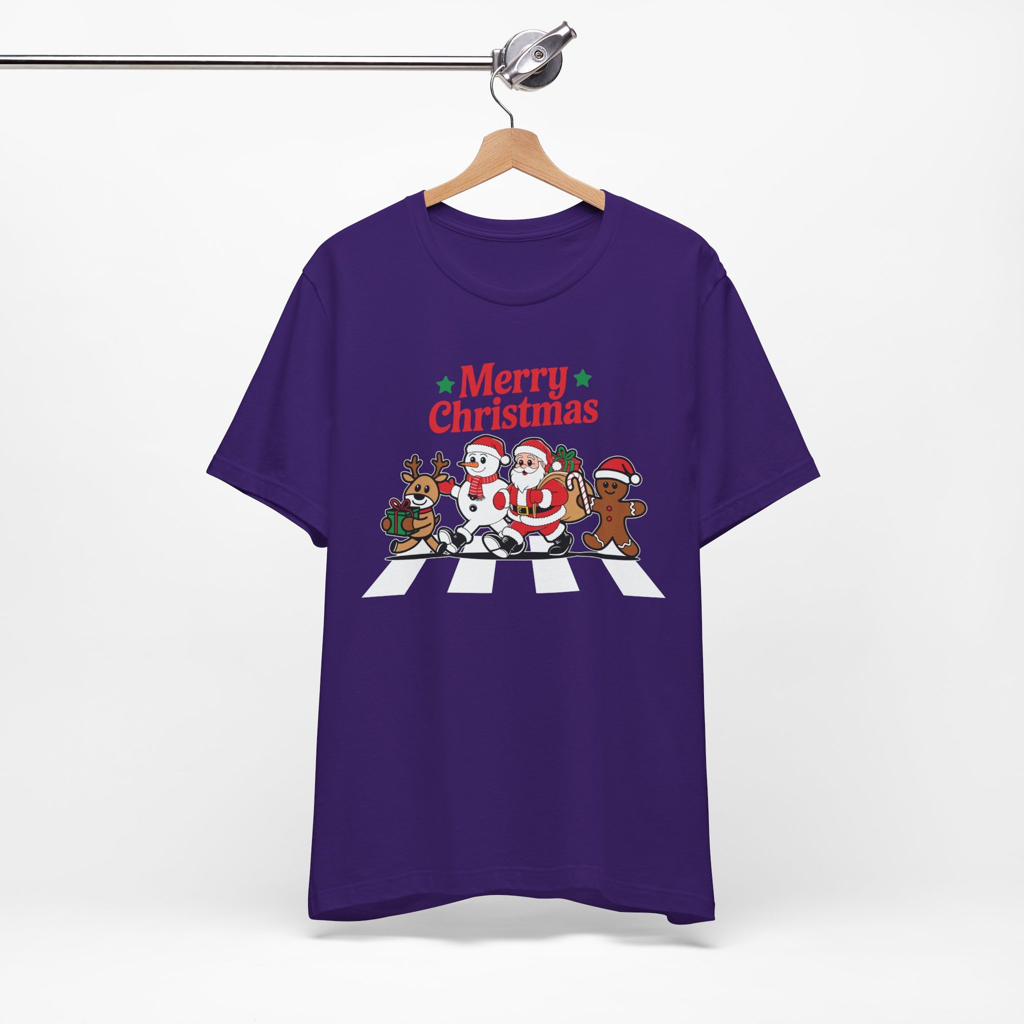 Merry Christmas Graphic Tee, Unisex Christmas T-shirt, Holiday Shirt, Festive Apparel, Gift for Him/Her, Winter Wear
