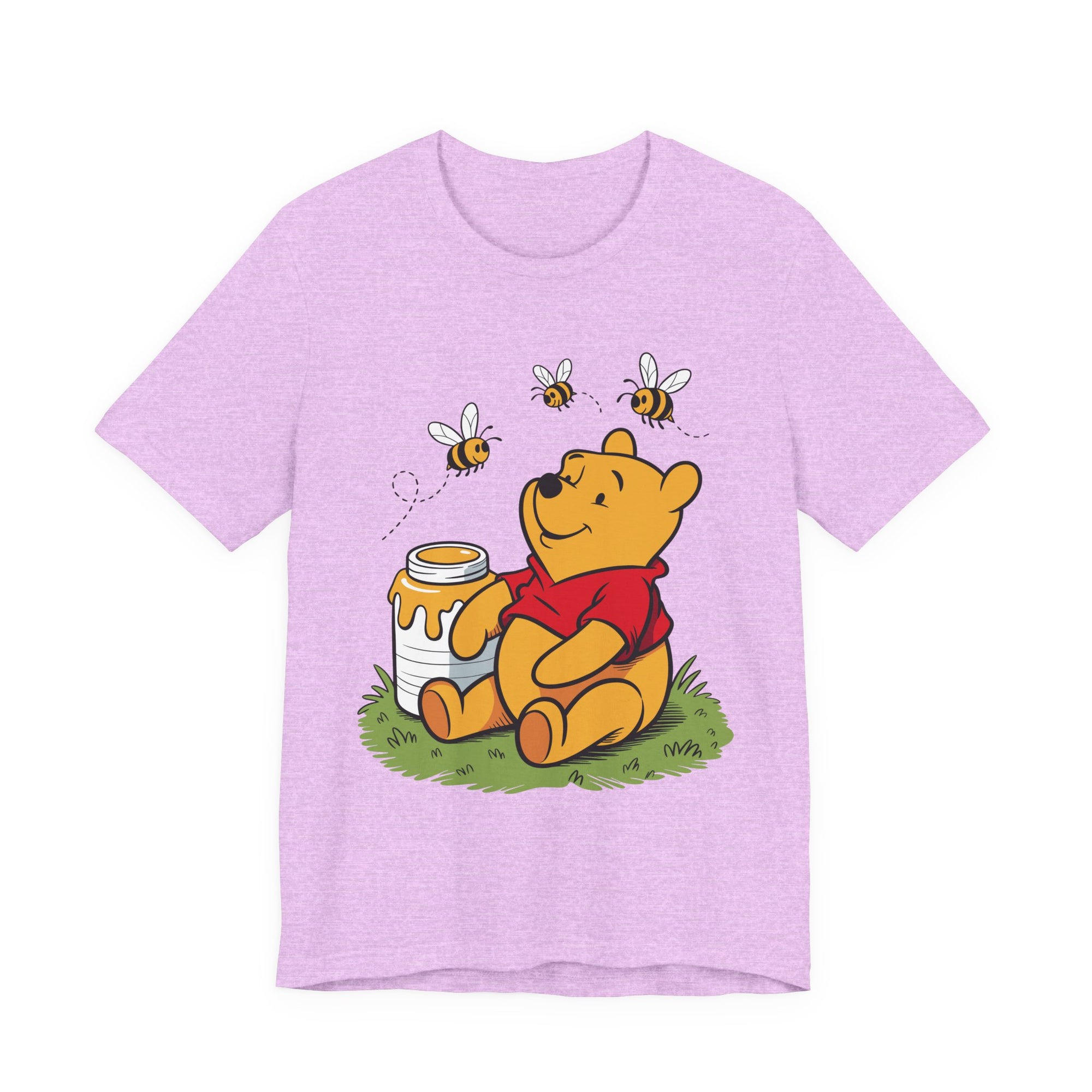 Cute Honey Bear Graphic Cozy Bee Lovers Unisex Shirt