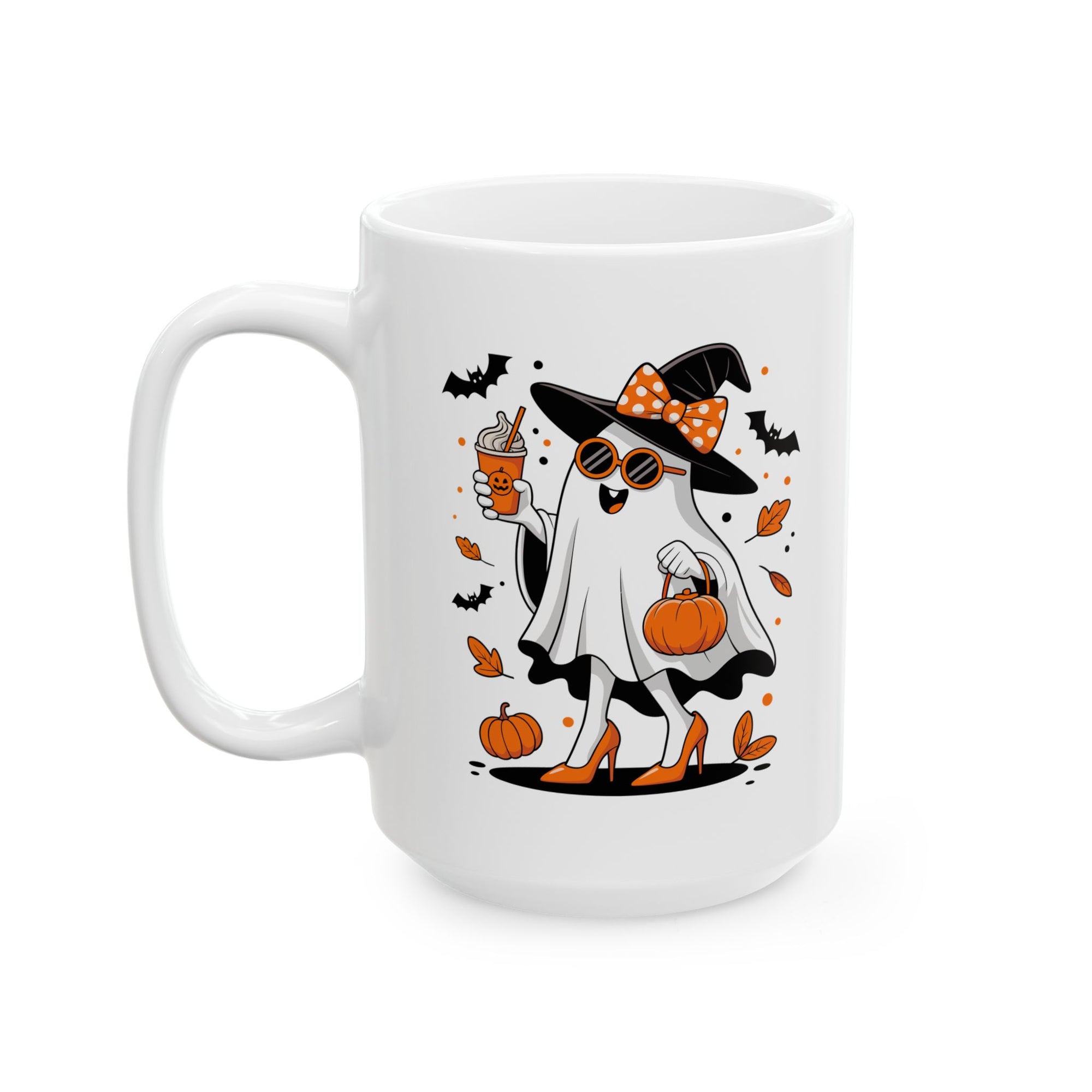 Halloween Coffee Mug – Spooky Autumn Ceramic Cup for Fall Vibes