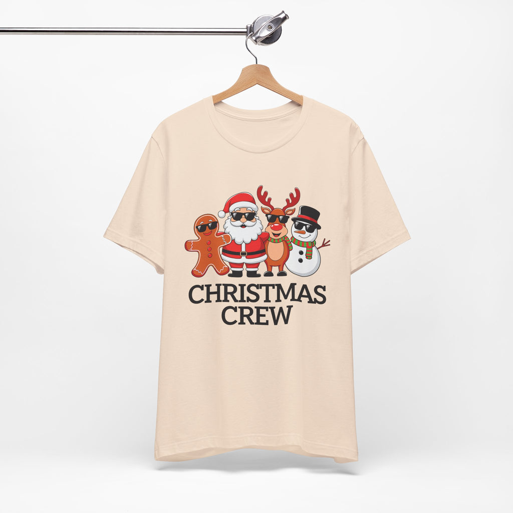Christmas Crew Short Sleeve Tee - Holiday T-Shirt