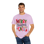 Merry Christmas Y'all T-shirt, Unisex Holiday Tee