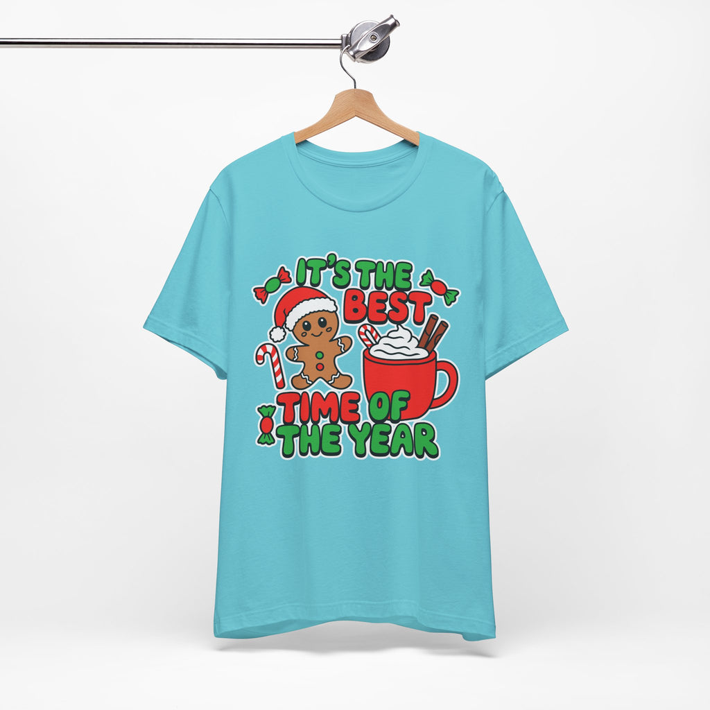 Holiday Cheer Tee - Unisex Jersey Short Sleeve Tee, Christmas Winter Celebration Shirt