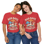 Bad Days Are a Part of a Good Life Retro Mushroom Tee